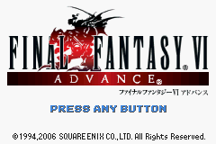 Final Fantasy VI Advance: Title